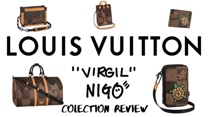 Louis Vuitton Brown LV x Nigo Giant Damier Ebene Monogram Mini Tote Bag  Cloth ref.571835 - Joli Closet