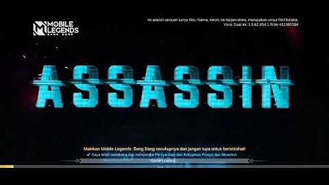 Intro MLBB Loading Screen ASSASSIN