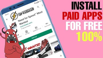 How To Download/Install Paid Android Apps For Free 100%|No Root| 2020 Latest Method ✔! DR.VOLTAGE