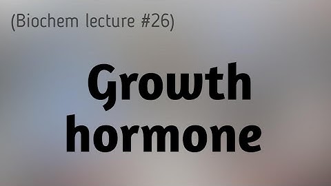 Growth hormone | Somatotropin | Nature, Release, functions and deficiency | Learn with Aroosa waheed