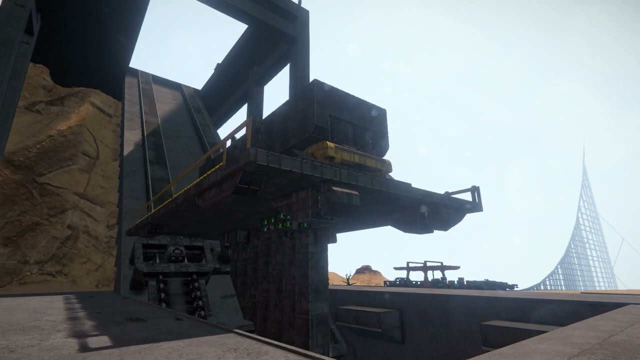 Space Engineers | Diagonal Elevator Concept