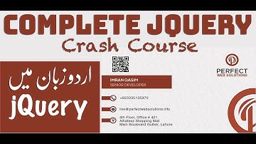 Complete jQuery Crash Course Tutorials Series part 06 for Absolute Beginners in Urdu / Hindi 2017
