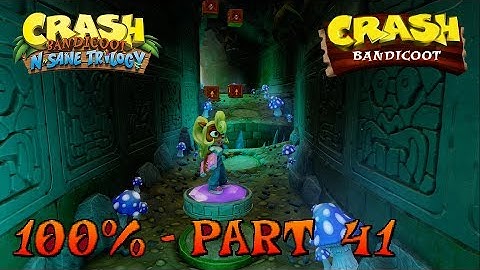 Crash Bandicoot - N. Sane Trilogy - 100% Walkthrough, Part 41: Boulder Dash (Gem)