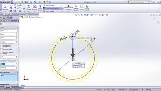 SolidWorks Tutorial in Tamil 19: Circular Pattern | Sketch