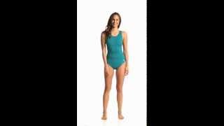 Ocean By Dolfin Aquashape Moderate Solid Lap Suit  Swimoutletcom