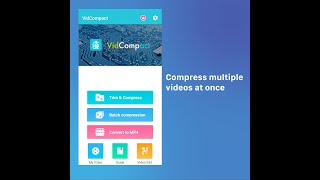 Video Converter & Compressor, Compress multiple videos at once screenshot 5