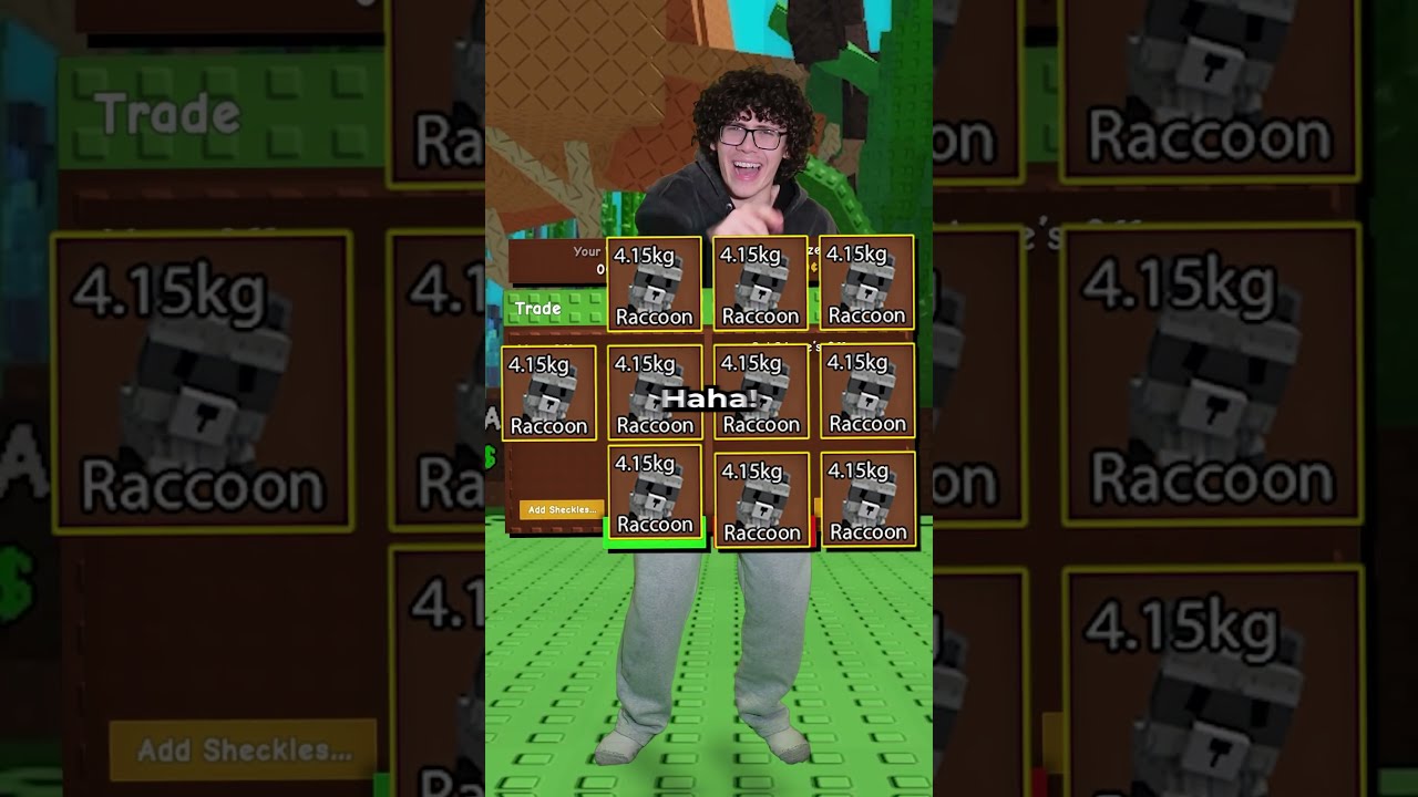 POV You Trade With A HACKER In Grow Garden ROBLOX 