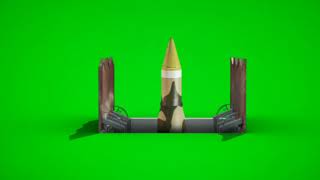 Green Screen, #rocket launch, fire, sound, rocket