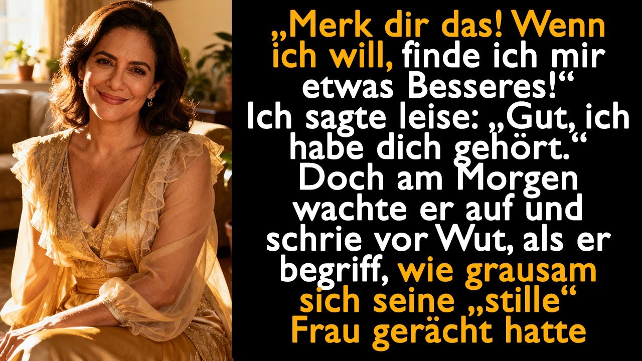 Ich entgegnete: „Gut, ich habe dich gehört.“ Doch am Morgen wachte er auf und begriff, wie seine...