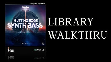 A NEW Fav Synth Bass Library! For Unify!