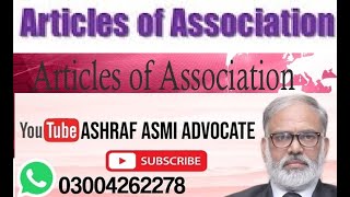Articles of Association/Company Law/Lawyers Online/Advocate Online/Business Law/Mercantile Law
