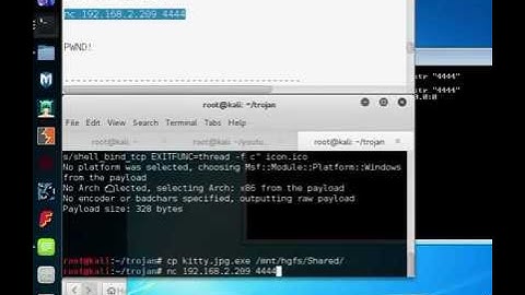 Hacking Windows 7/8/10 by using a backdoor embedded image (STANDALONE)