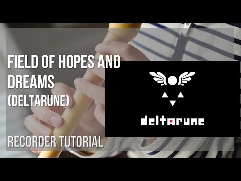 Cara bermain Bidang Harapan dan Mimpi (Deltarune) oleh Toby Fox pada Recorder (Tutorial)
