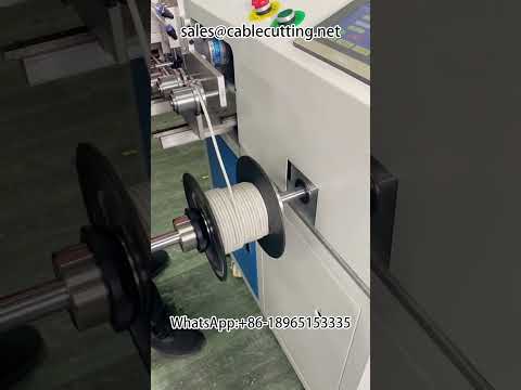 Meter Counting Wire Winding and Cutting All-in-One Machine for Large to Small Rolls