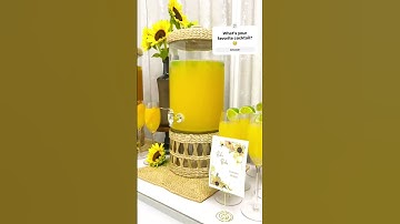 How to create a drink station for your event #drinks #cocktails