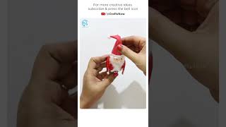 Santa Claus With Bulb | #SantaClaus | #shortsvideo | Crafts Now