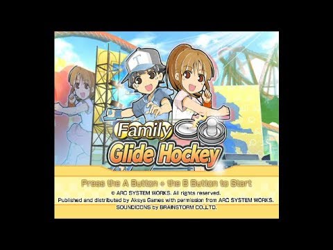 Family Glide Hockey Wii Playthrough - Horrible Controls