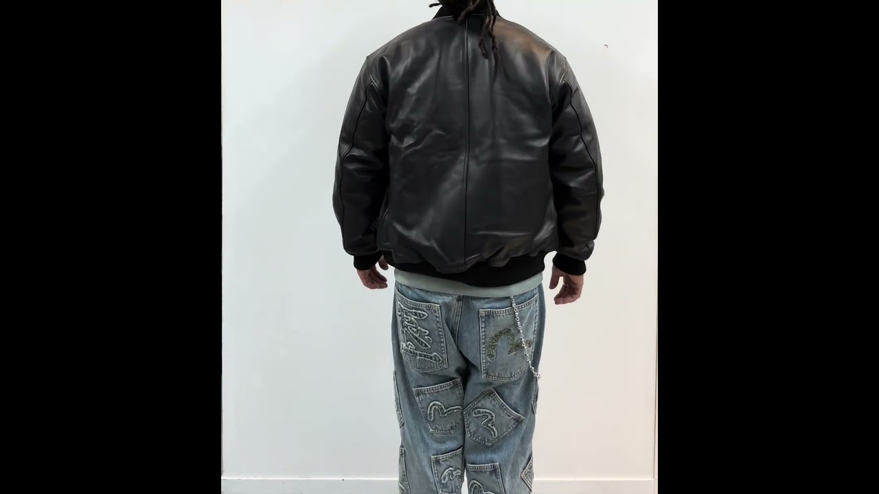 FTC エフティーシー LEATHER ZIP VARSITY JACKET のオンライン通販