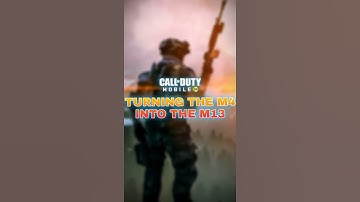 CODM - Turning The M4 Into The M13 | Call Of Duty Mobile Shorts