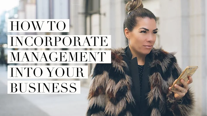 How to Incorporate Management Into Your Business