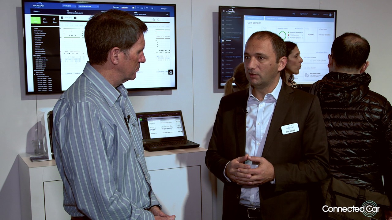 Connected Car at CES 2017: Harman connected services - YouTube
