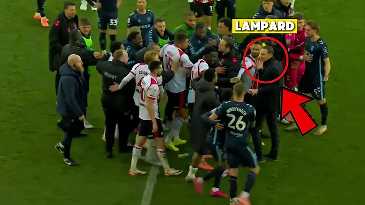 Frank Lampard Fight Vs Southampton |  Southampton vs Coventry 