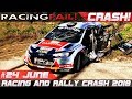 Racing and Rally Crash Compilation Week 24 June inc. WRC Rally Sardegna 2018