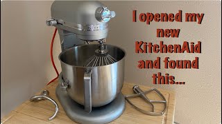 Commercial KitchenAid in My Kitchen!