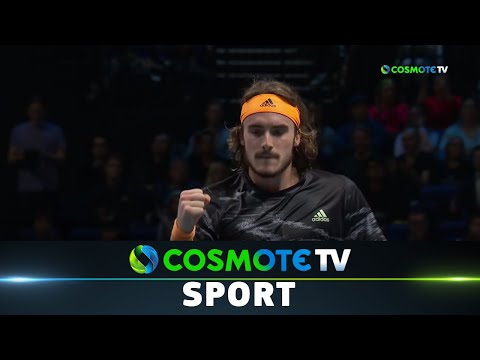 Στέφανος Τσιτσιπάς - Ντομινίκ Τιμ (2-1) - ATP Finals - Highlights - 17/11/2019 | COSMOTE SPORT