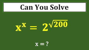 Only 10% Figure Out This Math Problem | A Nice Exponential Maths Olympiad Question |