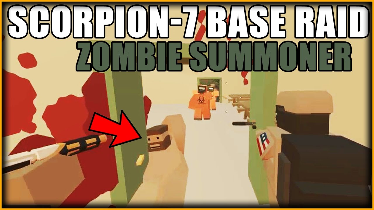 Unturned SCORPION-7 LIVE BASE RAID - Amazing Zombie Summoner! - Unturned Vanilla Survival/PVP