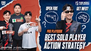 Best Solo Player Action Strategy - 2024 PMGC - Pro Playbook