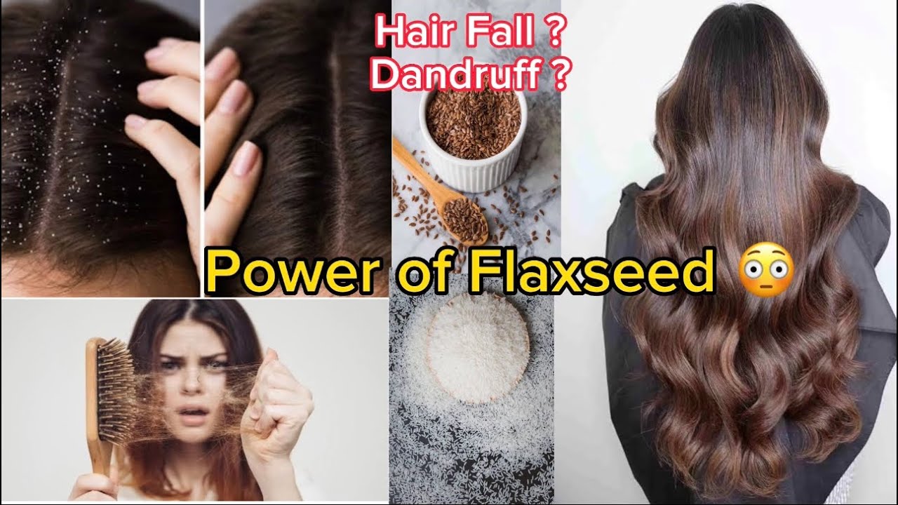 Extreme Hair Growth😳Flaxseed Hair Serum At home Flaxseed Serum Homemade YouTube