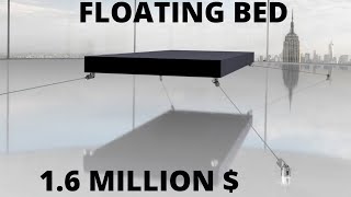 THE MAGNETIC FLOATING BED WORTH $1.6 MILLION by Luxury Peak 589 views 1 year ago 2 minutes, 35 seconds