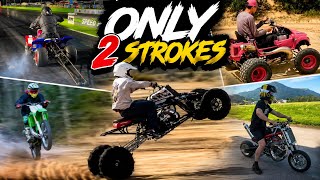 ONLY 2-STROKES Compilation | Banshees, Dirt Bikes & Custom Creations
