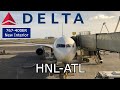 Delta DL1552 | NEW INTERIOR | Honolulu to Atlanta Economy Class | Boeing 767-400ER |