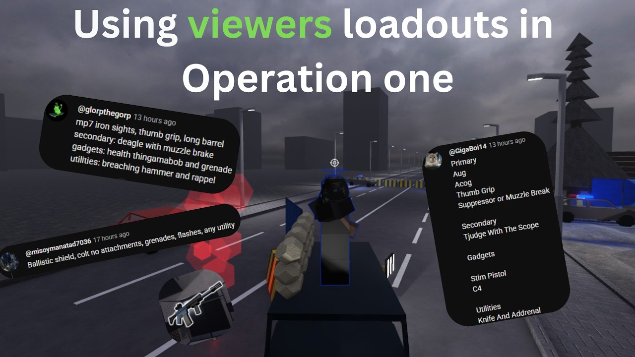 Operation. One Defuser Using viewers loadouts in Operation one - YouTube