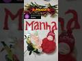 Manha ❤️ Name Sand Art | Beautiful Art | Satisfying Art Video #Kajal #SandArt #NameArt #sandart#art