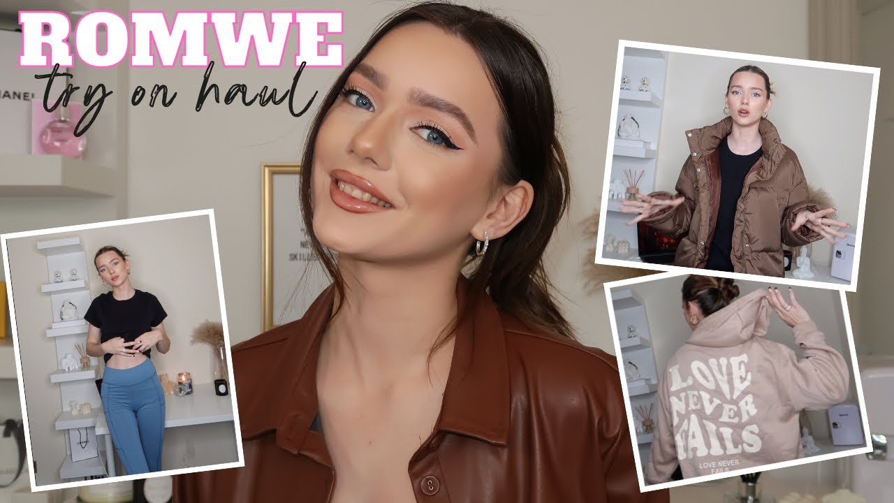 ROMWE AUTUMN WINTER HAUL & DISCOUNT CODE PUFFA COAT, GILET, HOODIES