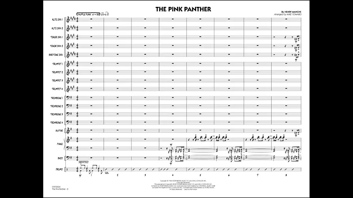 The Pink Panther by Henry Mancini/arr. Mike Tomaro