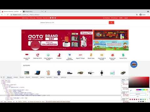 HTML CSS Next.js | Clone Shopee part 1 - YouTube