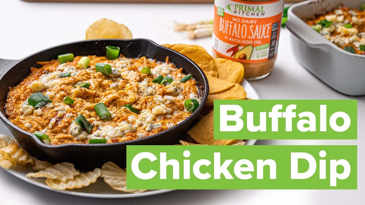 Keto Buffalo Chicken Dip  Primal Kitchen Buffalo Sauce Recipe 