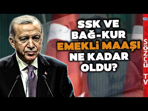 SSK Bağ-Kur Emekli Ek Zammı Netleşti! En Düşük Emekli Maaşı Ne Kadar Oldu?