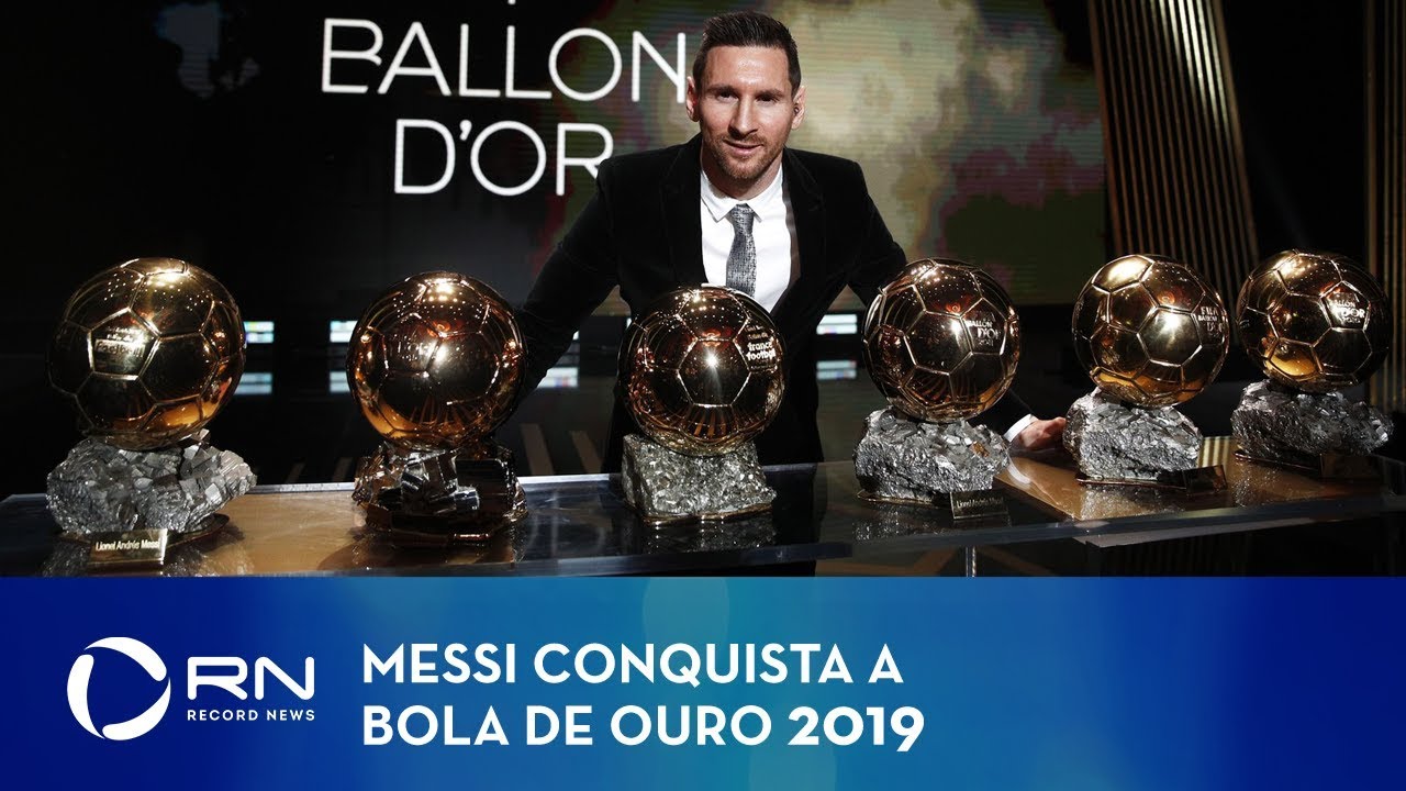 Messi conquista Bola de Ouro de melhor do mundo pela 8ª vez