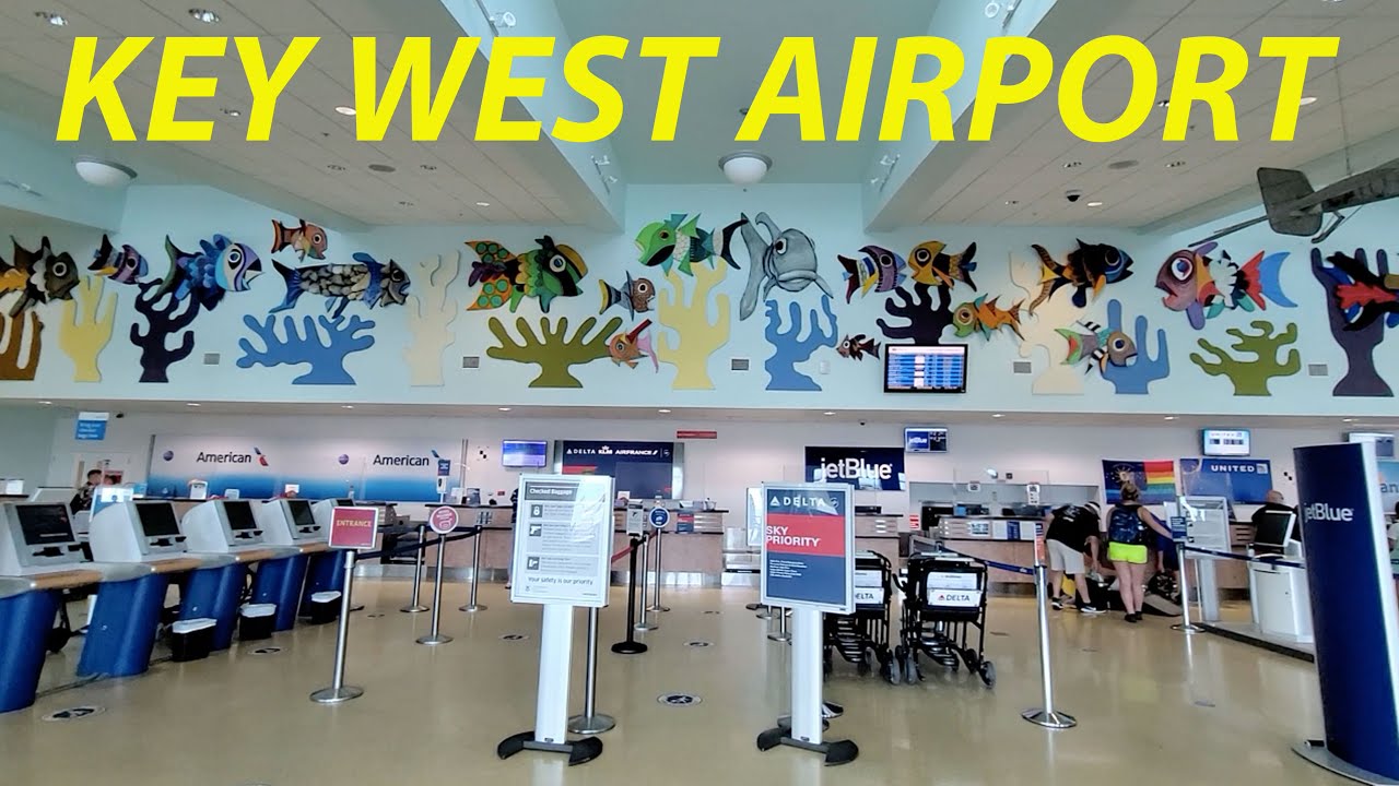 KEY WEST INTERNATIONAL AIRPORT (EYW) FLYING BACK KEY WEST TO NEW