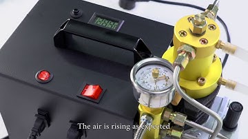 Model number: TXES023 (compressor with adjustable pressure auto stop and auto purge function)