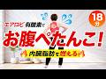【お腹スッキリエアロビ】18分で全身＆下腹の脂肪を燃やす！
