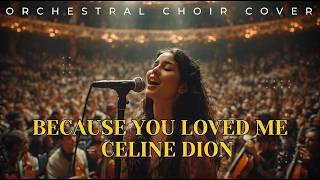 Because You Loved Me - Celine Dion (Best Female Choir Cover) HEROIC VERSION