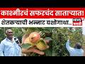 Satara News | पाटणच्या डोंगरात सफरचंद पीक! शेतकऱ्याची प्रेरणादायी यशोगाथा | N18V