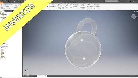 Userwish - Ball with handle (kettlebell) - Inventor 2019 Training - Part Design